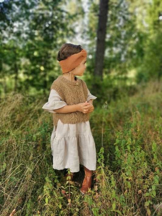 Tyttöjen syksymekko kaava