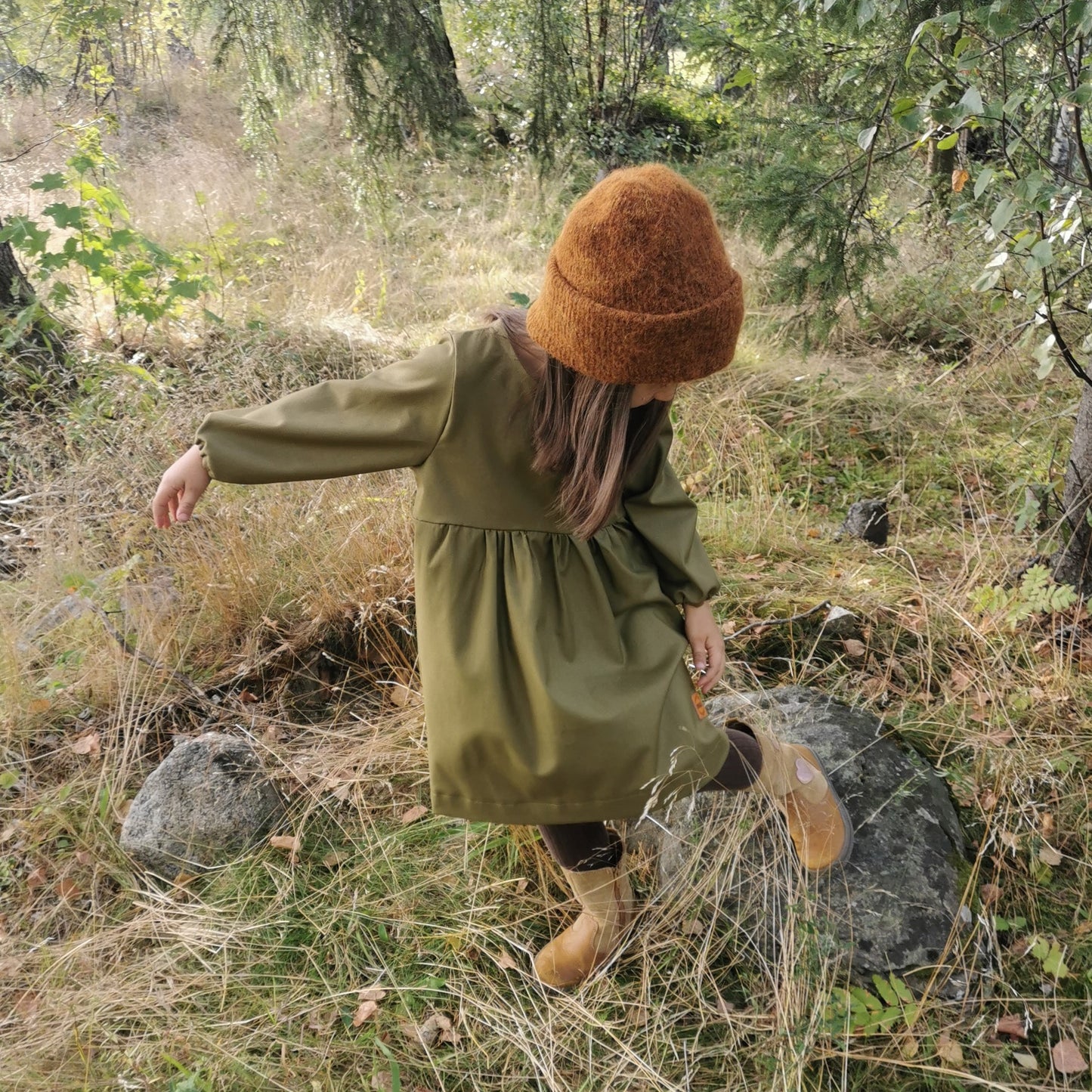 Inkeri mekko lasten ompelukaavat