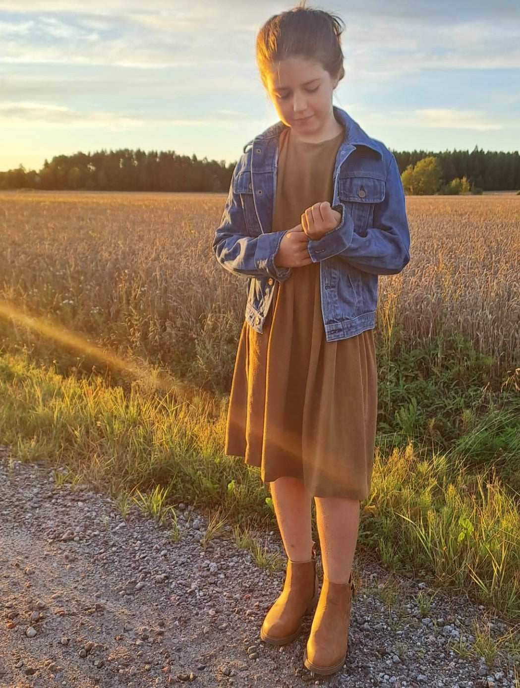 Inkeri mekko lasten ompelukaavat