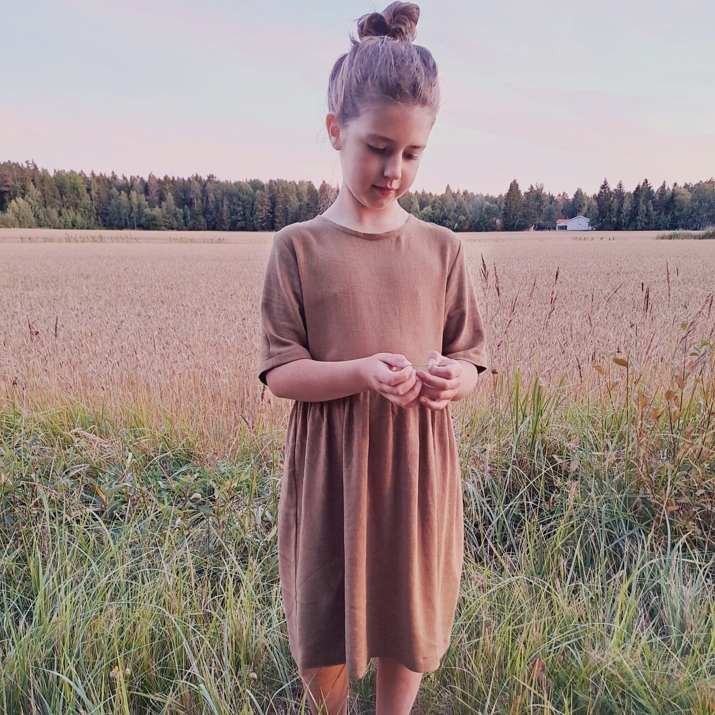 Inkeri mekko lasten ompelukaavat